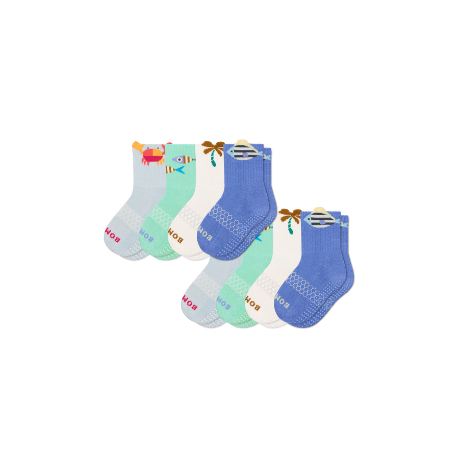 Junior Calf Sock 8-Pack - Breathable Recovery Support