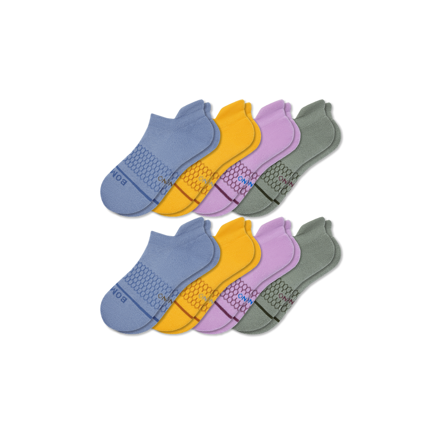 Youth Merino Ankle Sock 8-Pack - Breathable Home Pair