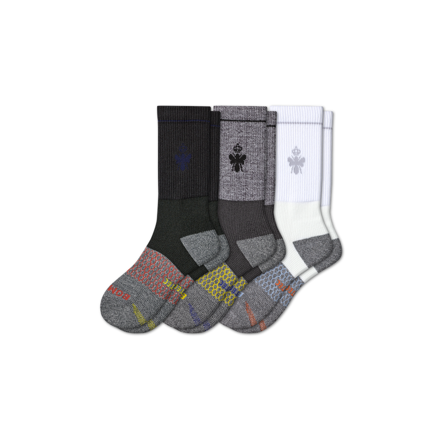 Men's Performance Targeted Compression Calf Sock 3-Pack - Active Court Relief