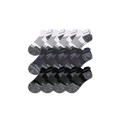 white charcoal black