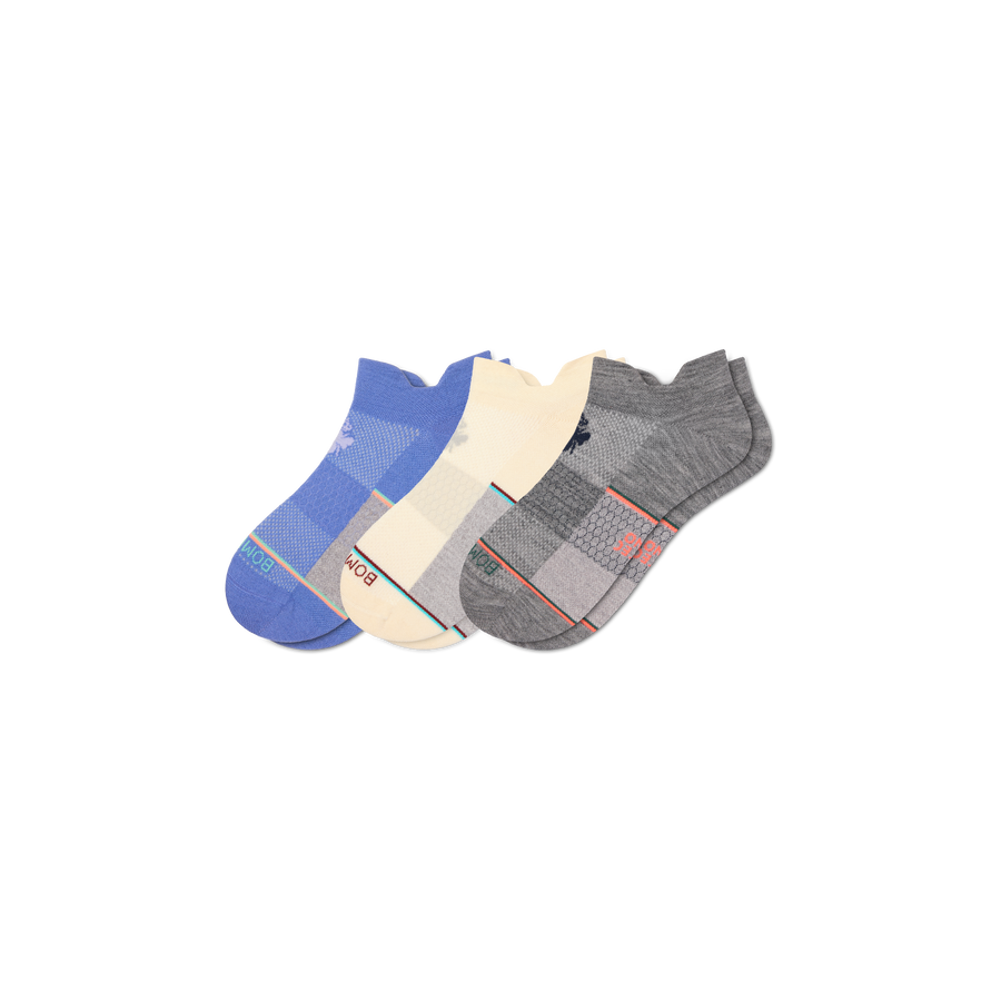 Women's UltraLite Sport Merino Wool Blend Ankle Sock 3-Pack - Soft Low Cut Support