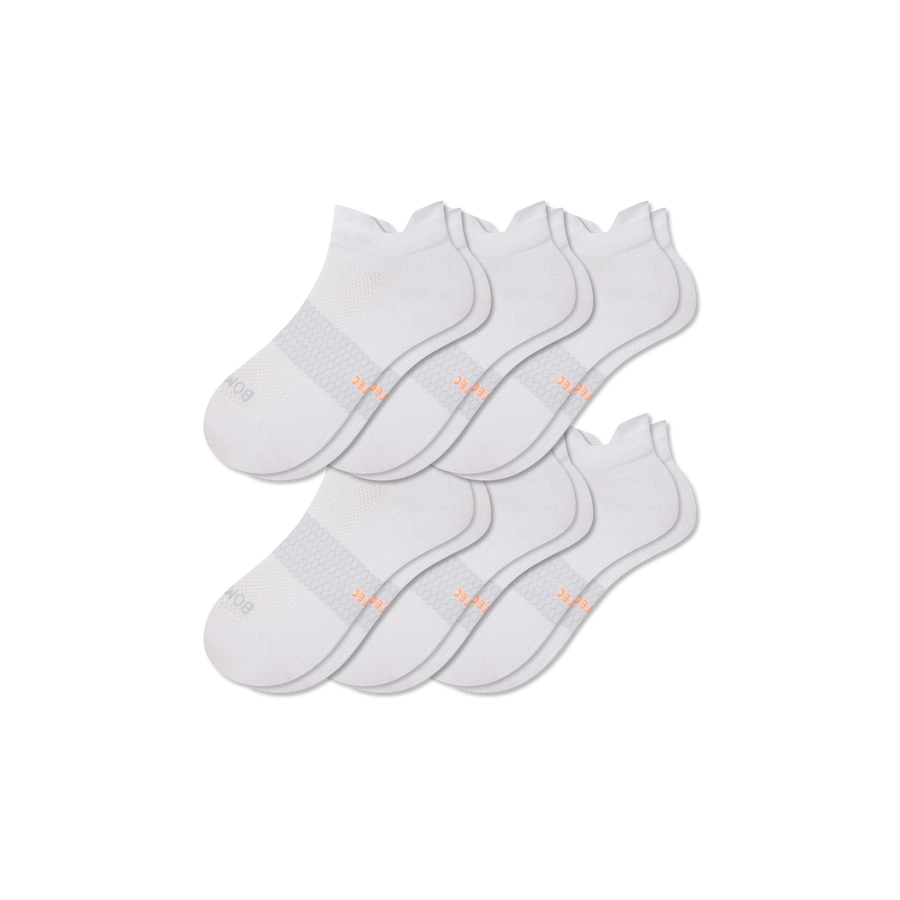 Women's UltraLite Sport Ankle Sock 6-Pack - Active Run Cushion