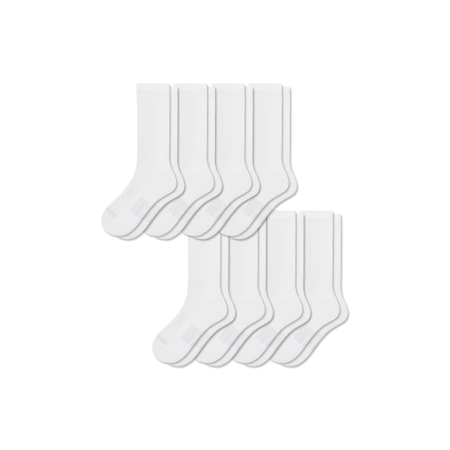 Women's Modern Rib Calf Sock 8-Pack - Daily Run Fit