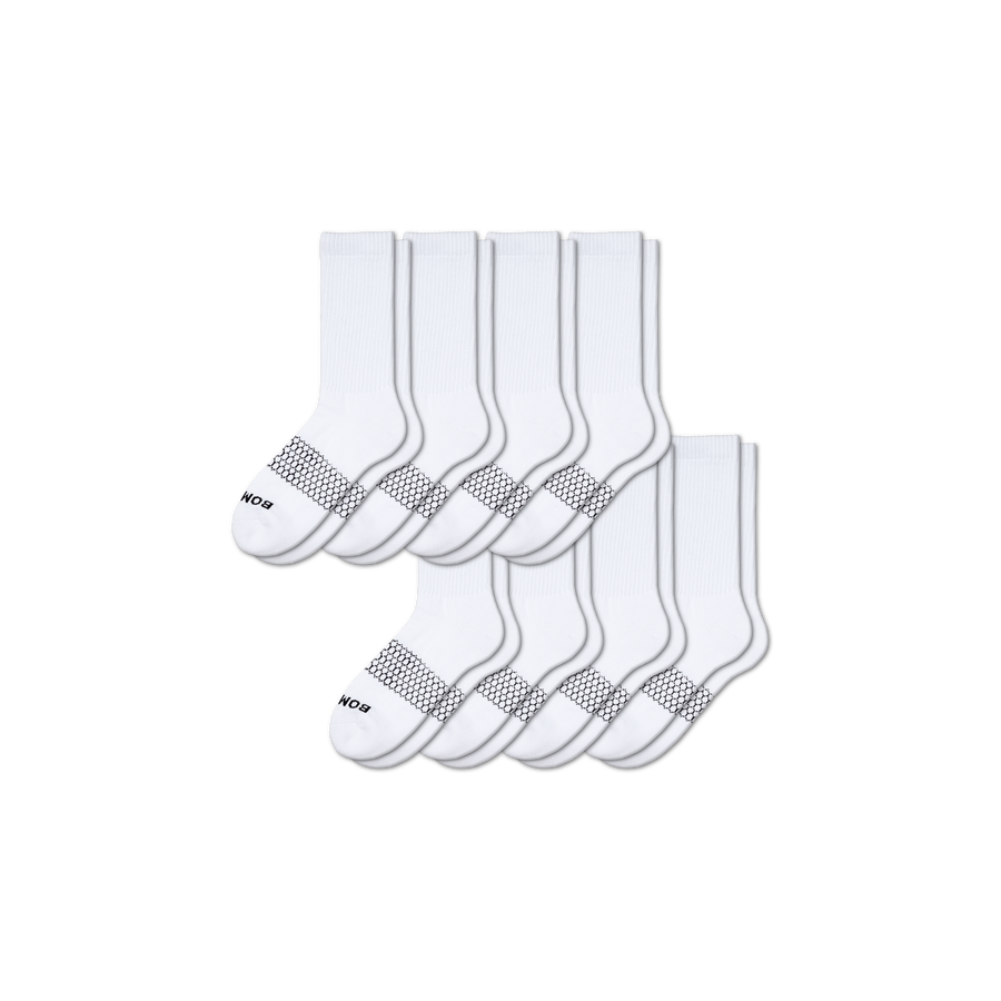 Men's Solids Calf Sock 8-Pack - Outdoor Run Comfort